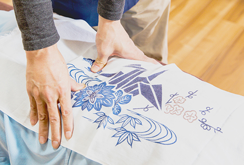 あん摩マッサージ指圧施術画像